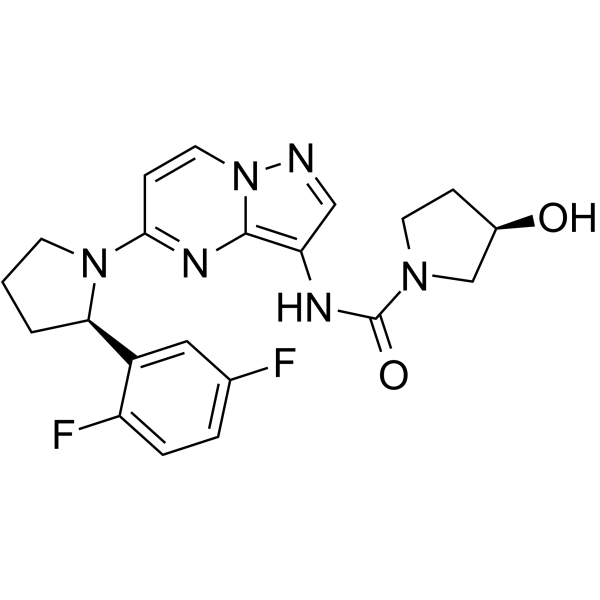 (R)-Larotrectinib(Synonyms: (R)-LOXO-101;  (R)-ARRY-470)