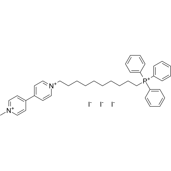 MitoPQ Chemical Structure MitoPQ(Synonyms: MitoParaquat)