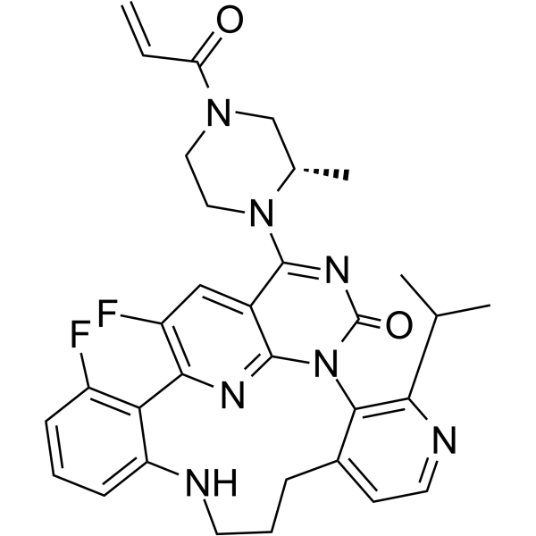 KRAS G12C inhibitor 46 Chemical Structure KRAS G12C inhibitor 46