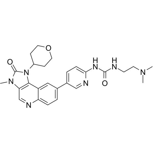ATM Inhibitor-2 Chemical Structure ATM Inhibitor-2