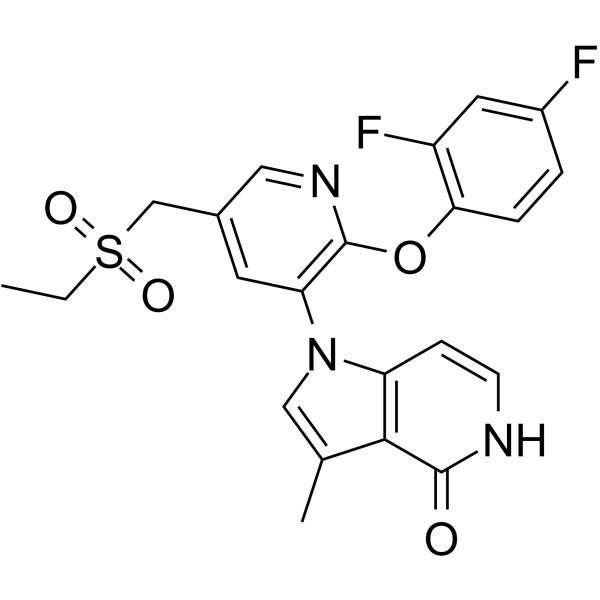 BRD4 Inhibitor-23 Chemical Structure BRD4 Inhibitor-23