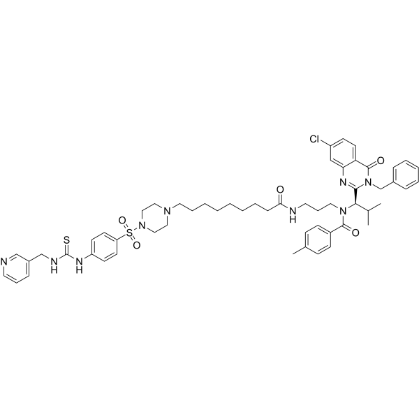 NAMPT degrader-1 Chemical Structure NAMPT degrader-1