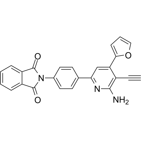 Pim-1 kinase inhibitor 2 Chemical Structure Pim-1 kinase inhibitor 2