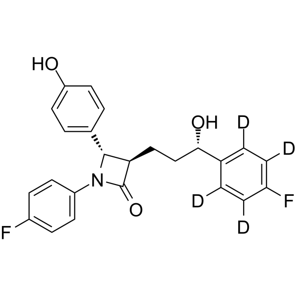 Ezetimibe-d4-1(Synonyms: SCH 58235-d4-1)