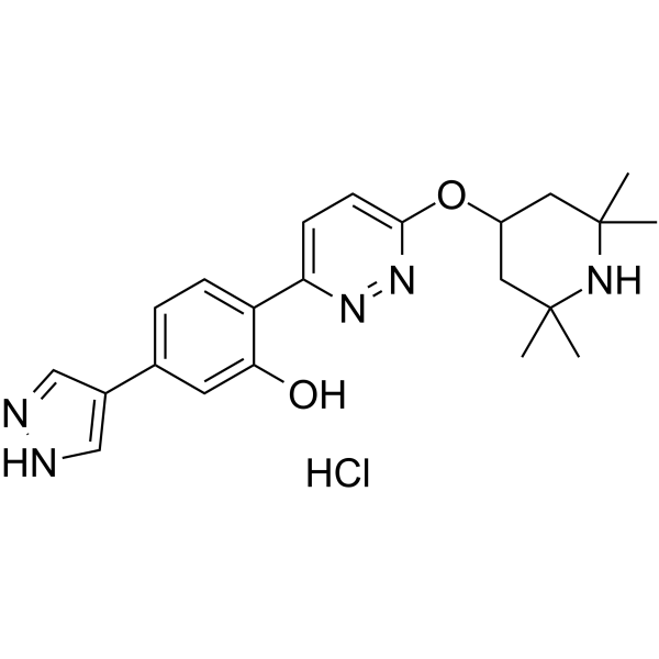 Branaplam hydrochloride(Synonyms: LMI070 hydrochloride; NVS-SM1 hydrochloride)