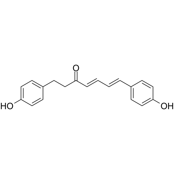 1,7-Bis(4-hydroxyphenyl)-hepta-4E,6E-dien-3-one Chemical Structure 1,7-Bis(4-hydroxyphenyl)-hepta-4E,6E-dien-3-one