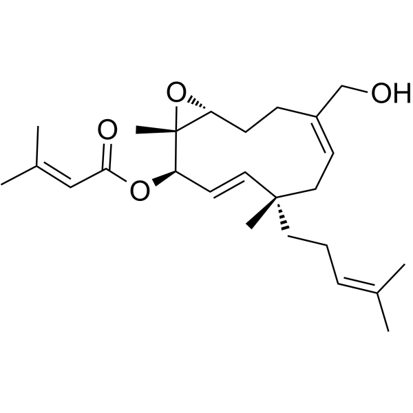 Vibsanin A Chemical Structure Vibsanin A
