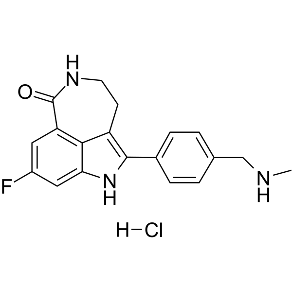 Rucaparib hydrochloride(Synonyms: AG014699 hydrochloride; PF-01367338 hydrochloride)