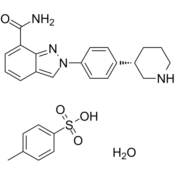 Niraparib tosylate hydrate(Synonyms: MK-4827 tosylate hydrate)
