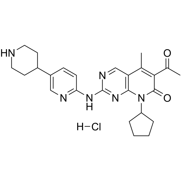 Dalpiciclib hydrochloride(Synonyms: SHR-6390 hydrochloride)
