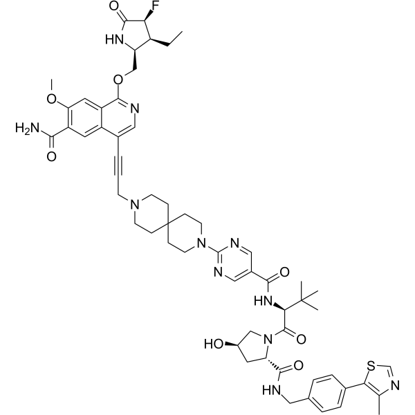 PROTAC IRAK4 degrader-2 Chemical Structure PROTAC IRAK4 degrader-2