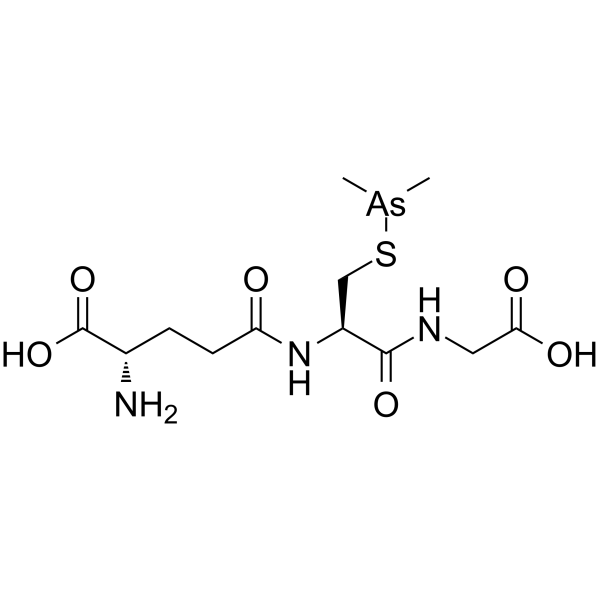 Darinaparsin(Synonyms: ZIO-101;  S-Dimethylarsino-glutathione)
