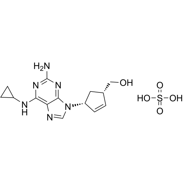 Abacavir monosulfate(Synonyms: 阿巴卡韦单硫酸盐)