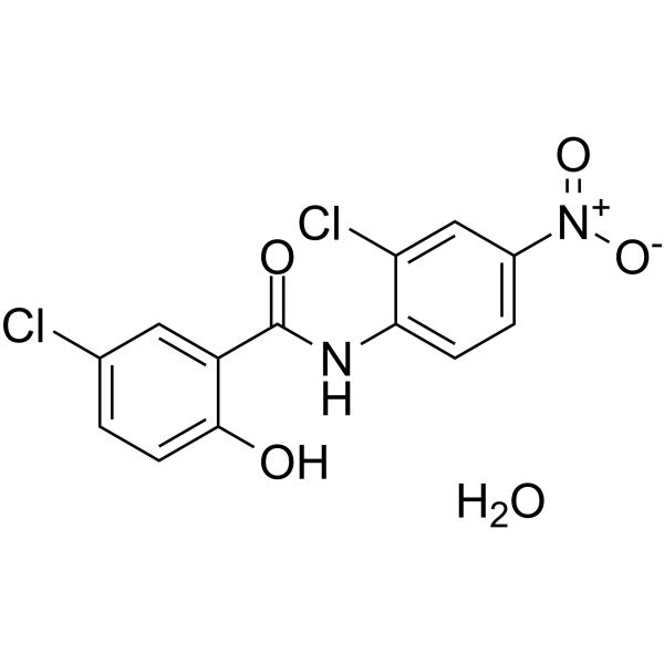 Niclosamide monohydrate(Synonyms: 氯硝柳胺一水合物; BAY2353 monohydrate)