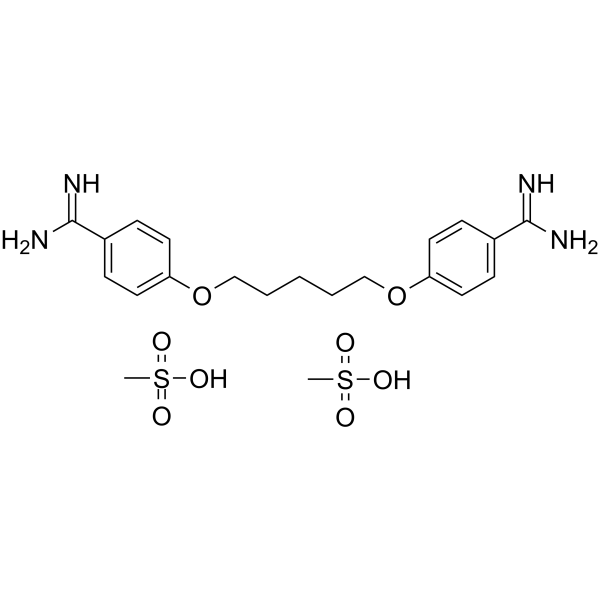 Pentamidine dimesylate(Synonyms: MP-601205 dimesylate)