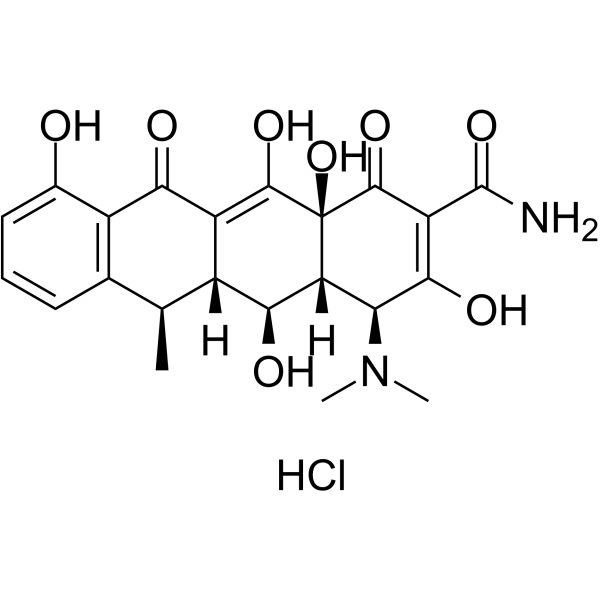 Doxycycline hydrochloride(Synonyms: 盐酸多西环素)