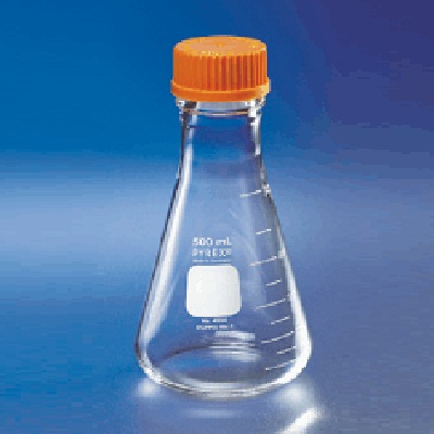 Corning康宁  橙盖三角瓶 2L （4995-2L）