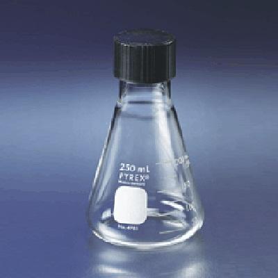 Corning康宁 黑色旋盖三角瓶 250ml (4985-250)