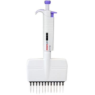 大龙Dragon Micro Plus 全消毒手动十二道可调式移液器 300ul (713113120000)