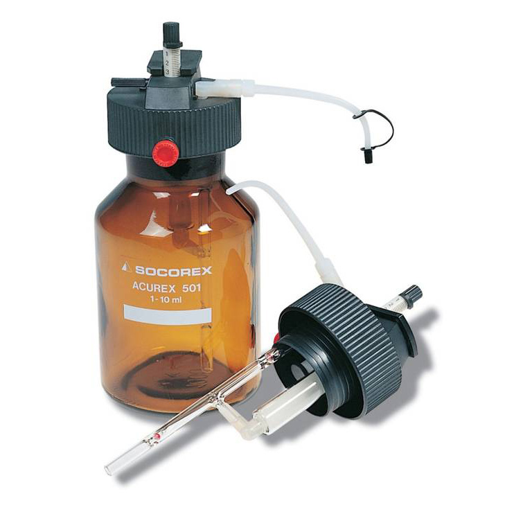 SOCOREX 紧凑型瓶口分液器 0.2-2mL（501.02025）