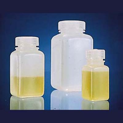 Nalgene耐洁 广口方瓶 2114-0016(瓶身HDPE材料,瓶盖PP材料)