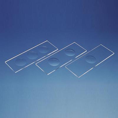 Brand普兰德 显凹圆载玻片 含有1个凹穴 76 x 26mm （475505）