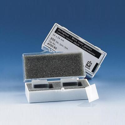 Brand普兰德 盖玻片 适用于载玻片 24 x 40 mm (470816)
