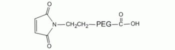 Maleimide PEG Acid, MAL-PEG-COOH           Cat. No. PG2-CAML-1k     1000 Da    100 mg