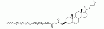 Cholesterol PEG acid, CLS-PEG-COOH           Cat. No. PG2-CACS-2k     2000 Da    100 mg
