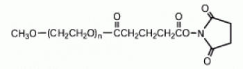 Methoxy PEG glutaric acid NHS           Cat. No. PG1-SGA-2k     2000 Da    1 g