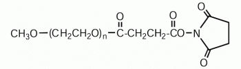 Methoxy PEG succinic acid NHS           Cat. No. PG1-SSA-2k     2000 Da    1 g