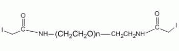 PEG di-iodoacetate, IA-PEG-IA           Cat. No. PG2-IA-1k     1000 Da    100 mg