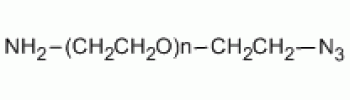 Azido PEG amine, N3-PEG-NH2           Cat. No. PG2-AMAZ-1k     1000 Da    100 mg