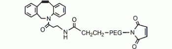 DBCO PEG Maleimide, DBCO-PEG-Mal           Cat. No. PG2-DBML-3k     3400 Da    20 mg