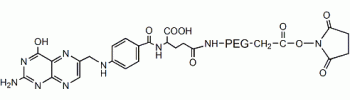 Folic acid PEG NHS, NHS-PEG-Folate           Cat. No. PG2-FANS-2k     2000 Da    25 mg