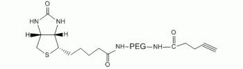 Alkyne PEG Biotin, Biotin PEG Alkyne           Cat. No. PG2-AKBN-10k     10000 Da    100 mg