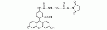 Fluorescein PEG NHS, FITC-PEG-NHS           Cat. No. PG2-FCNS-2k     2000 Da    50 mg