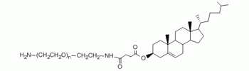 Cholesterol PEG amine, CLS-PEG-NH2           Cat. No. PG2-AMCS-10k     10000 Da    100 mg
