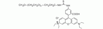 Rhodamine B PEG, mPEG-RB           Cat. No. PG1-RB-2k     2000 Da    25 mg