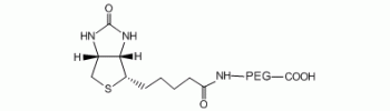 Biotin PEG acid, Biotin-PEG-COOH           Cat. No. PG2-BNCA-10k     10000 Da    100 mg
