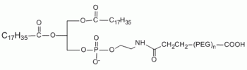 DSPE PEG Acid, DSPE-PEG-COOH           Cat. No. PG2-CADS-1k     1000 Da    100 mg
