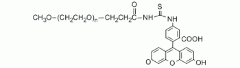 Fluorescein PEG, mPEG-FITC           Cat. No. PG1-FC-750     750 Da    50 mg