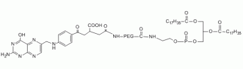 DSPE PEG Folate, Folic acid-PEG-DSPE           Cat. No. PG2-DSFA-20k     20000 Da    25 mg