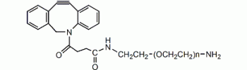 DBCO PEG Amine, DBCO-PEG-NH2           Cat. No. PG2-AMDB-3k     3400 Da    20 mg