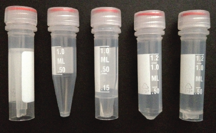 1.5ml冻存管自立，外旋盖 100支/袋23-0180