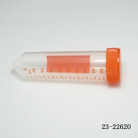 50ml 离心管,PP（聚丙烯）, 锥底, 橙色盖,架23-2262O