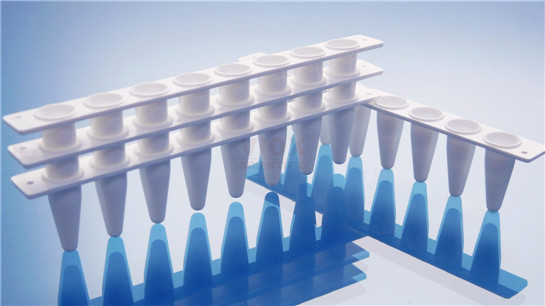 英国进口VIOX透明盖0.1ml PCR透明八联管V1082-C