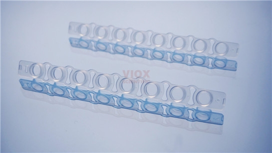 PCR 8联管/0.1ml 平盖透明/乳白管V1082-C