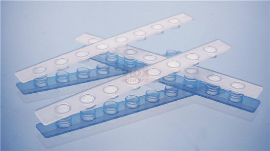 8联PCR管/0.1ml 0.2ml白色/透明含光学平盖V1082-C