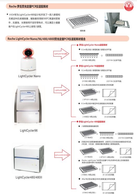 0.2ml白色八联管,荧光定量PCR管V2081-M